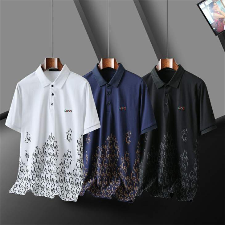 Picture of Gucci Polo Shirts Short _SKUGucciM-3XL12yr0127856